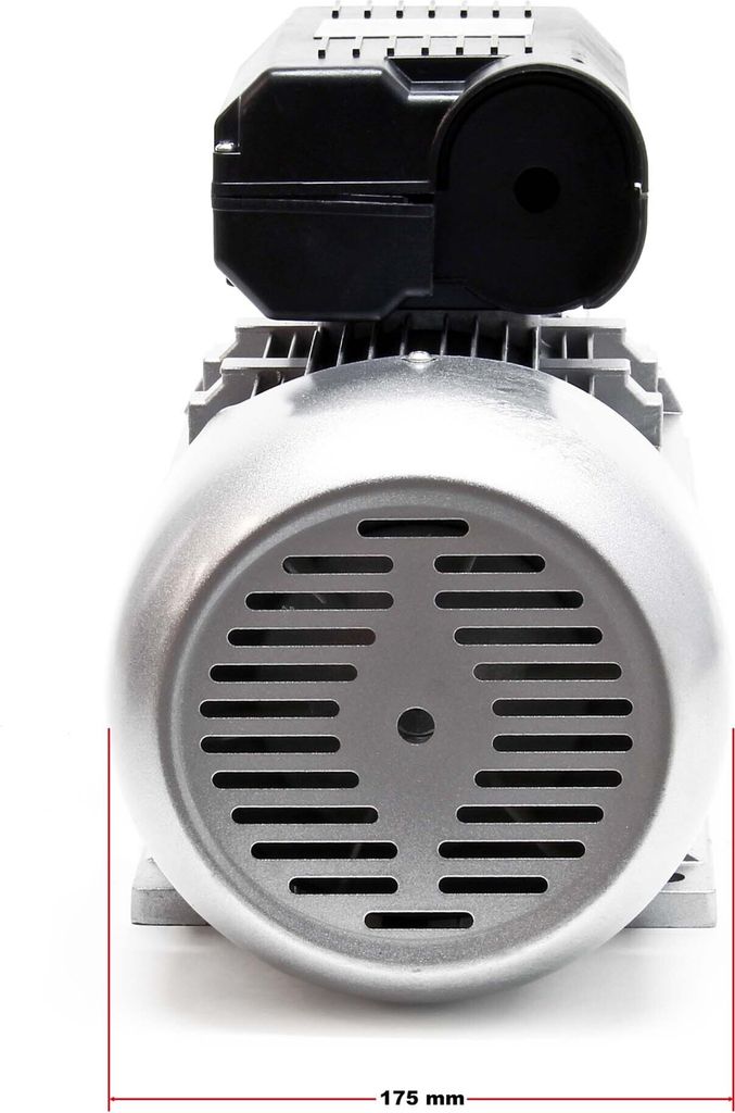 Wiltec Elektromotor 230 V 1,5 kW (2 PS) 1-phasig 2-polig Produktbild 4