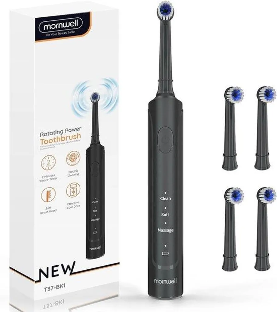 Brosse à dents électrique à charge rapide USB et 3 modes de soin