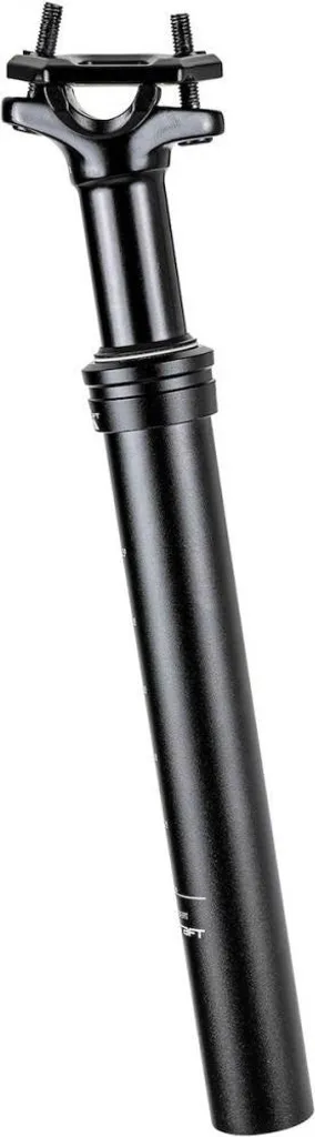 Tige de selle de vélo avec suspension intégrée en aluminium 300 mm