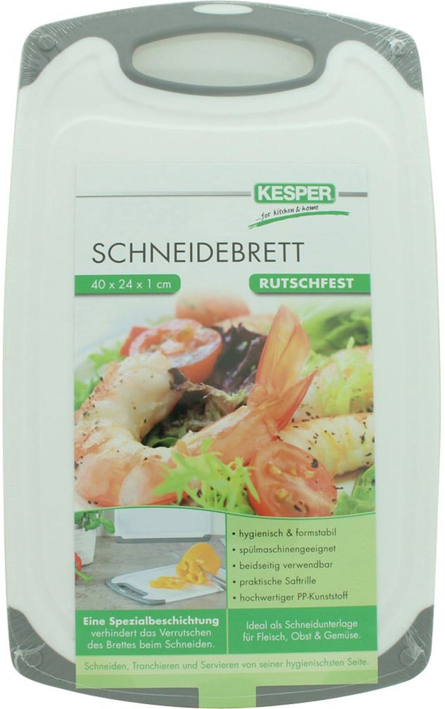 Kesper Tranchierblatt 41,5x25cm Rutsch-Stopp, Kunststoff Produktbild 