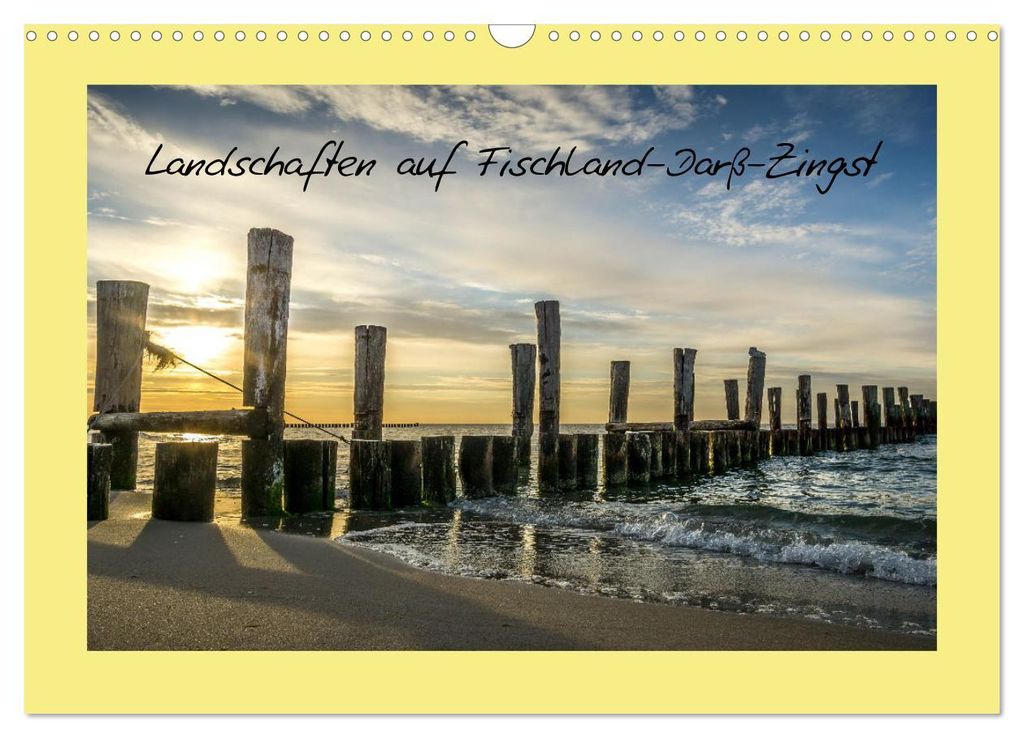 Landschaften auf Fischland-Darß-Zingst (Wandkalender 2027 DIN A3 quer), CALVENDO Monatskalender