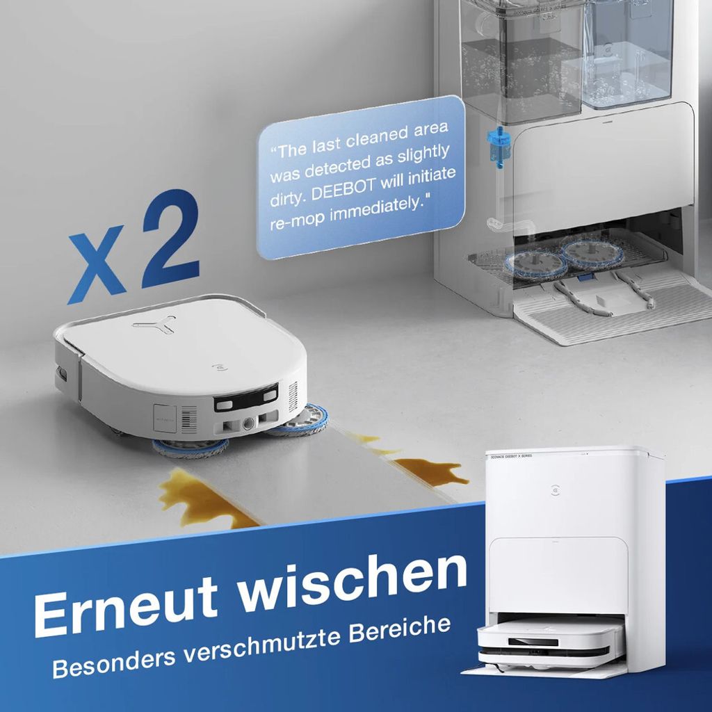Ecovacs DEEBOT T50 MAX PRO OMNI BLACK Obrázok produktu 48