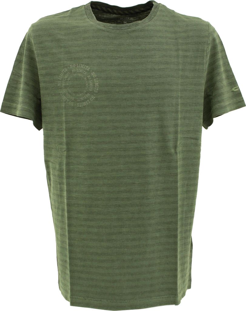28095 Camel Active, ,  kurzarm Shirt T-Shirt, Jersey, olive Produktbild 