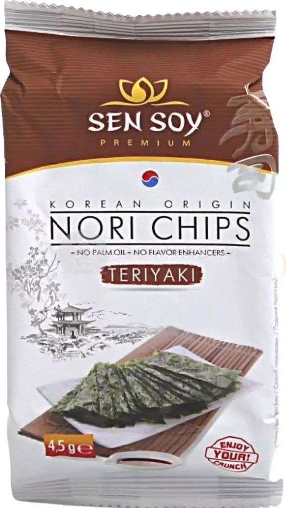 Chipsy Nori Teriyaki - Ricchezza di umami e croccantezza Immagine del prodotto 