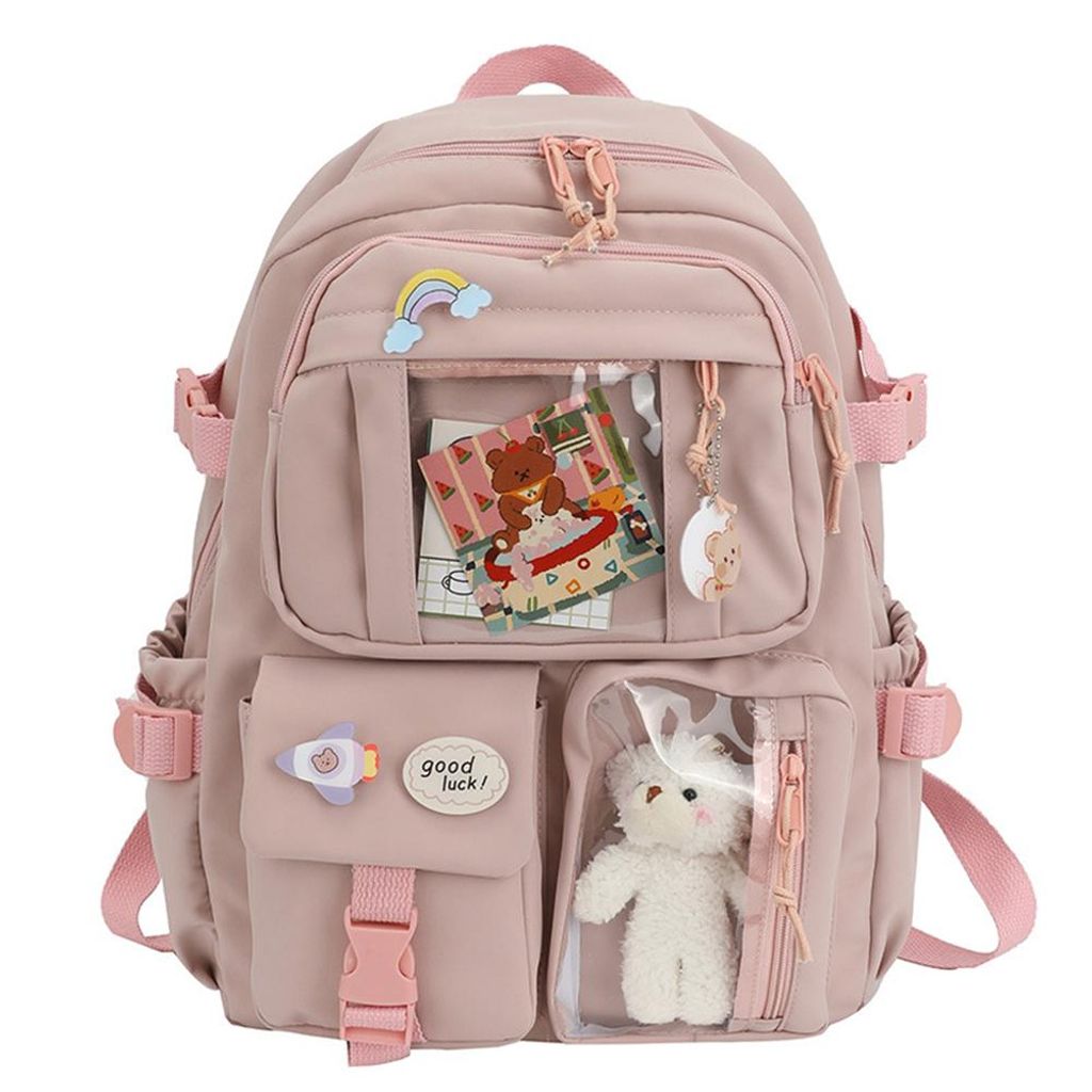 Kawaii batoh, velká kapacita, batoh s roztomilým medvědem Obrázek produktu 