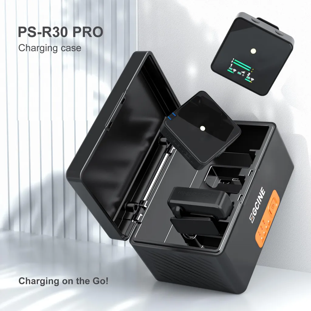 ZGCINE PS-R30pro Boîtier de Recharge Rapide USB-C PD à 3 Emplacements