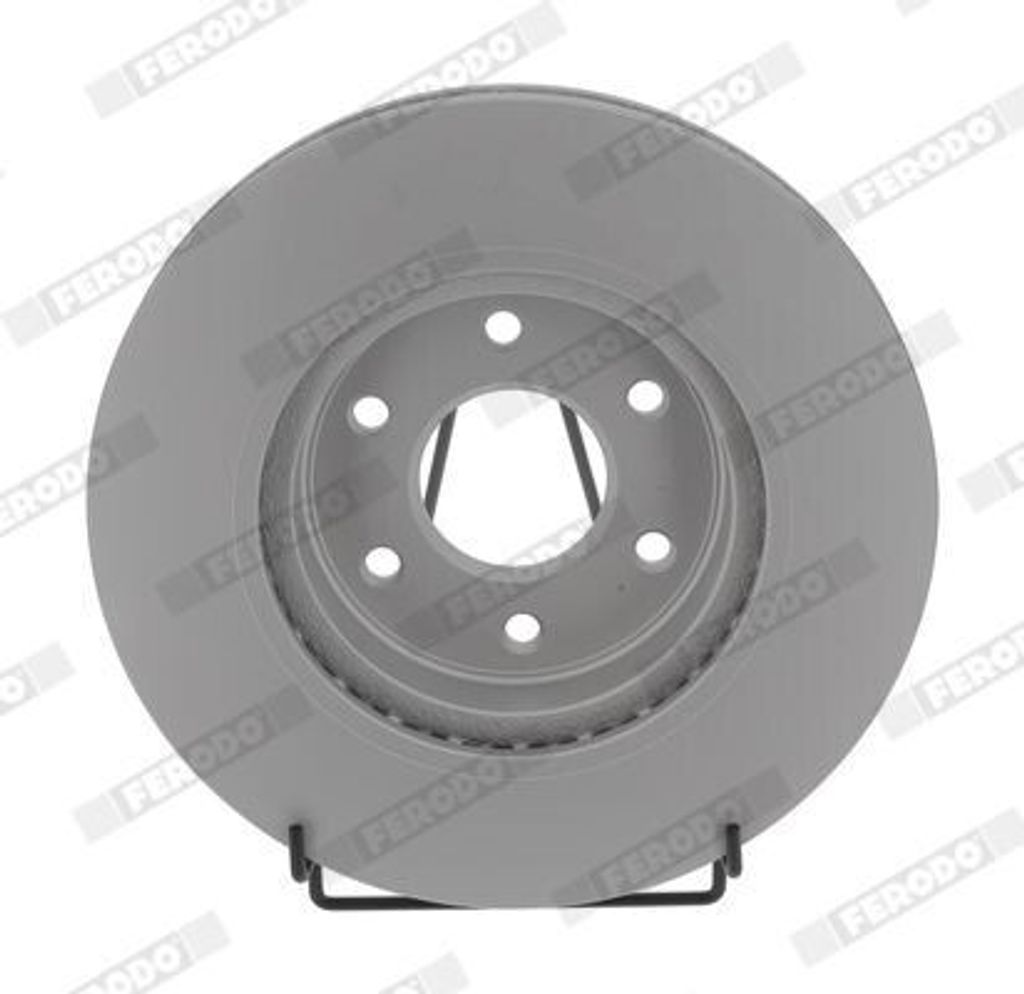 2x FERODO Bremsscheibe DDF2742C für RENAULT Alaskan Pickup 53mm 8 54kg 296mm