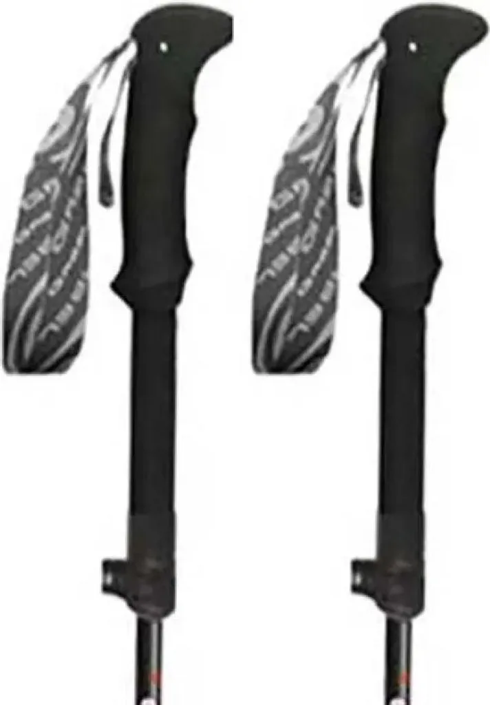 Bâtons de trail pliables Gabel Ibex Carbon en carbone 3K - 6