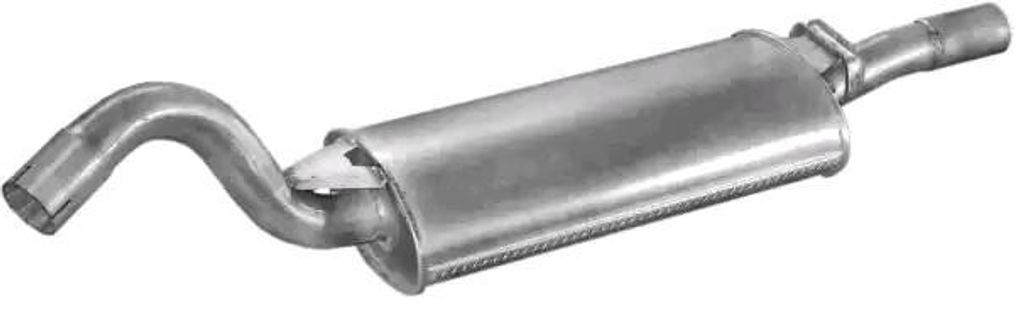 VEGAZ AS-86IMA Endschalldämpfer für AUDI 80 (89, 89Q, 8A, B3) Auspuff