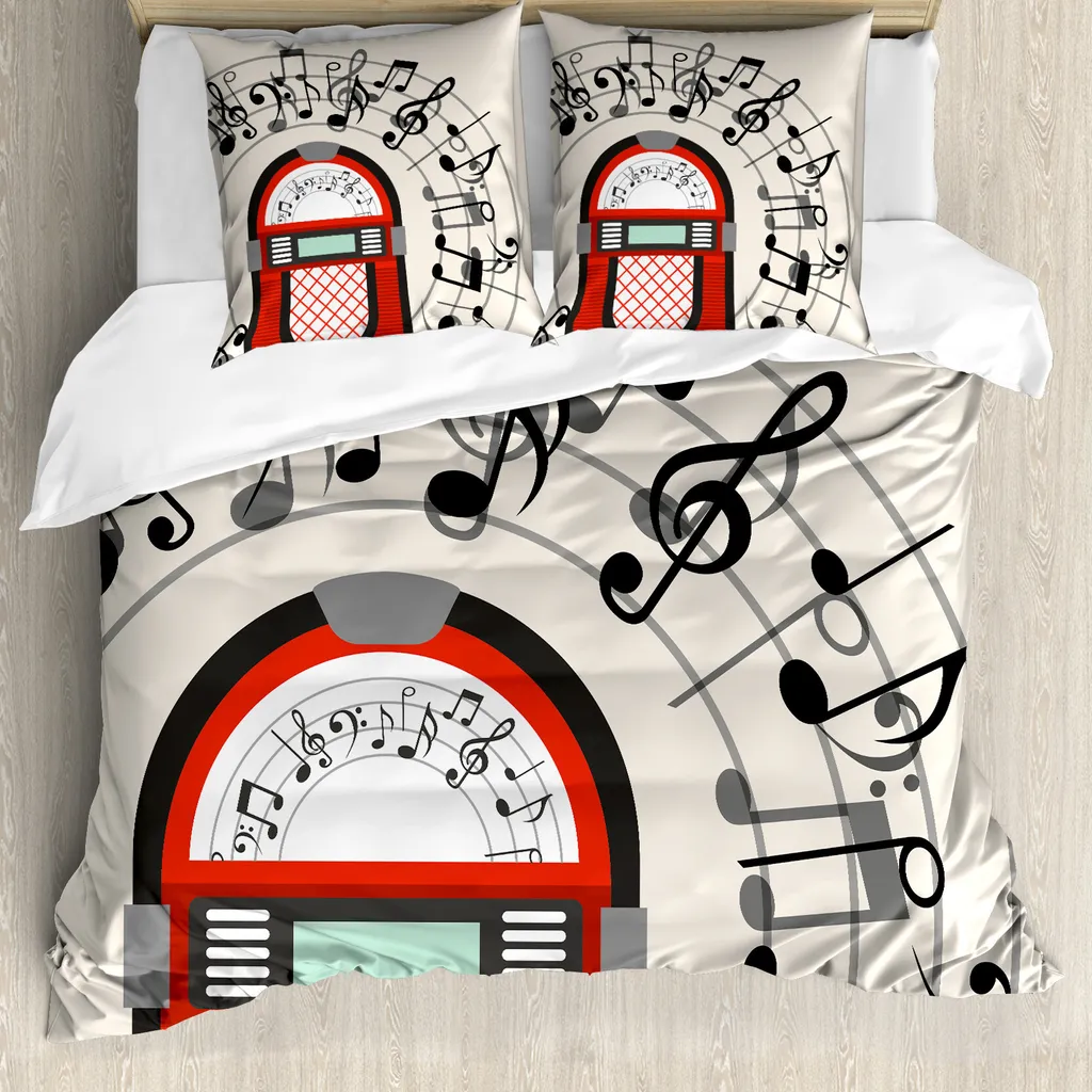 Offerta Copripiumino ABAKUHAUS Music Box 155x220 - Anti-Allergico
