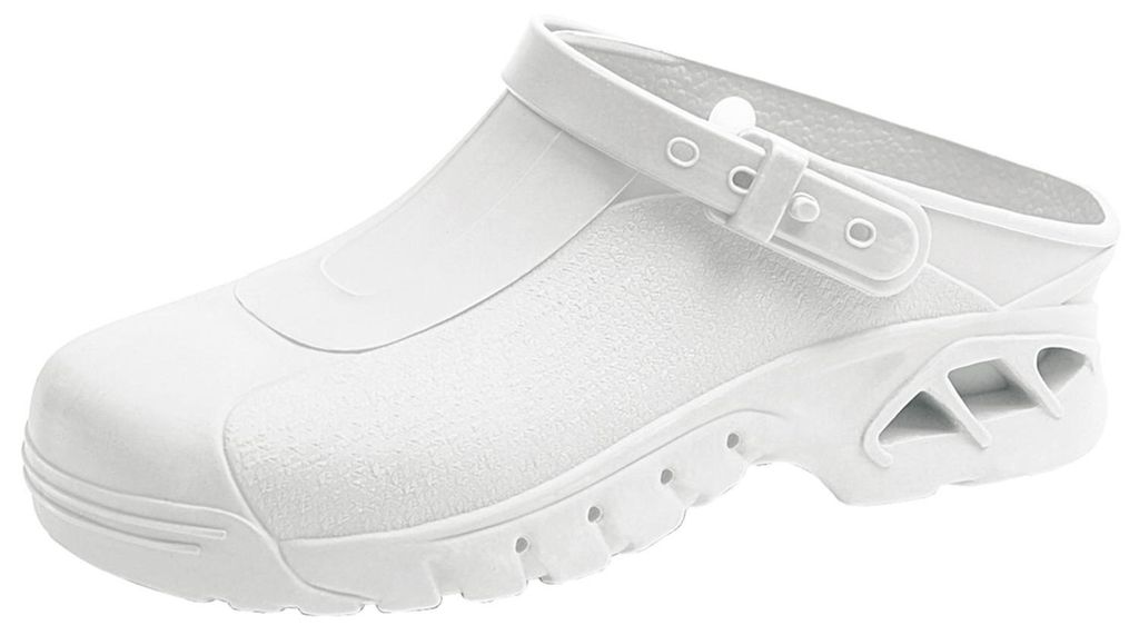 Abeba 9600 Clog weiß - 45 / 46