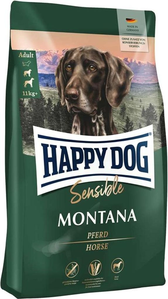 Happy Dog Montana Trockenfutter Pferd, getreidefreies Produktbild 