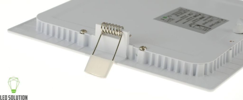 LED Solution Bílý vestavný LED panel hranatý 170 x 170mm Obrázek produktu 4