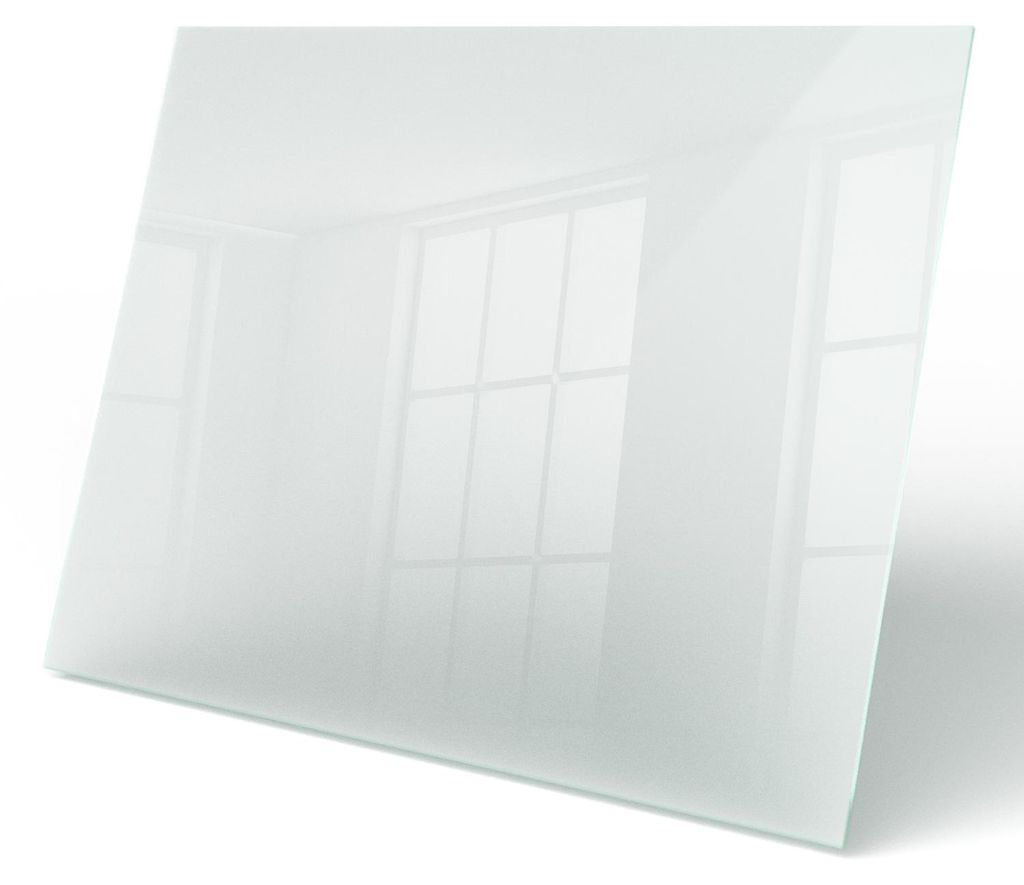Glasplatte Milchglas – 100x70 cm – Tischplatte Küche – Schutzplatte Tisch – rutschfest – wasserdicht – Möbelschutz