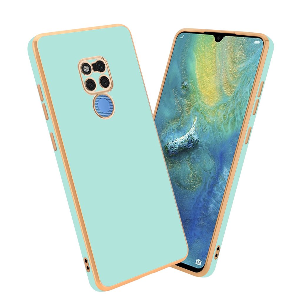 Verco Handyhülle Für Huawei Mate 20 – TPU Silikon, Grün, Stoßfest, Mit Kameraschutz & Weichem Innenfutter