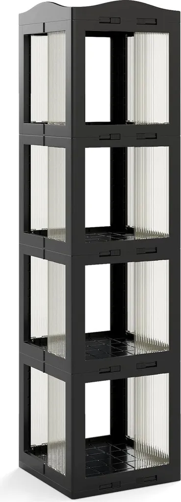 Étagère rotative 360 pliable pour optimiser le rangement de la cuisine