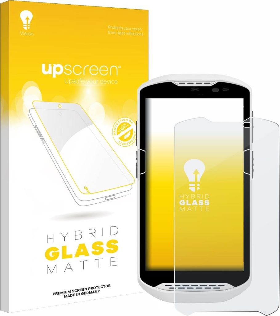 upscreen Entspiegelungs Schutzglas für Zebra TC57ax Schutzfolie Panzer Folie Glas Display Schutz matt