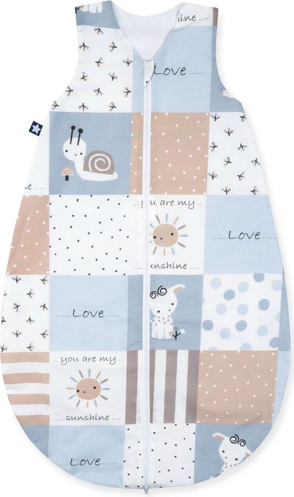 Julius Zöllner Patch blue Sommerschlafsack 80