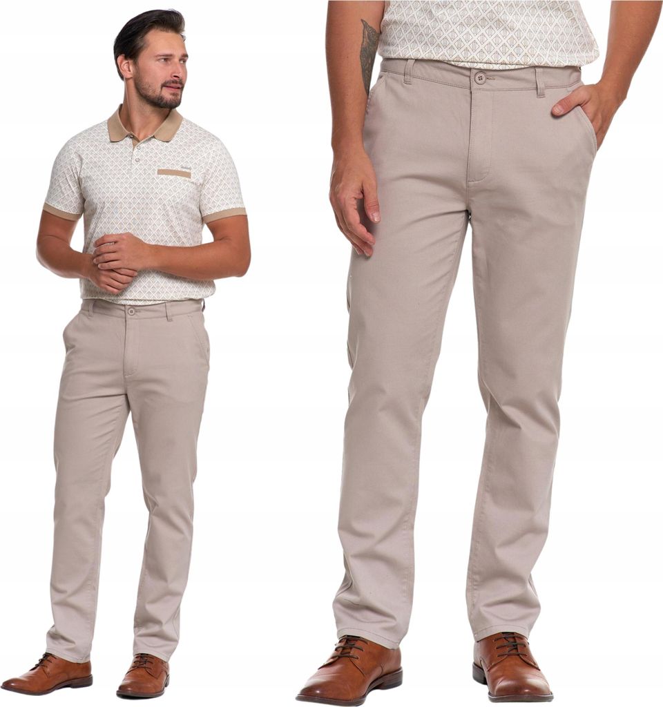 MEN'S PANTS Elegante Chinos Gerades Bein Bequem MORAJ r. 30