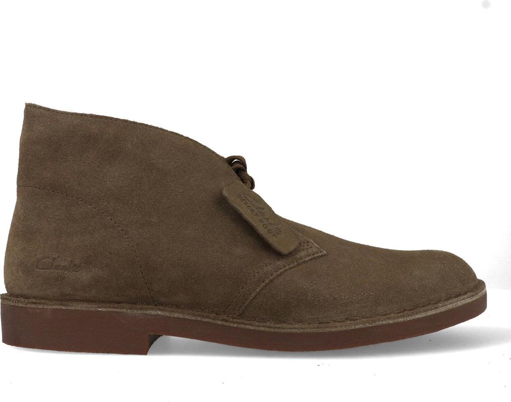Clarks Desert Boot Evo Khaki Wildleder – Herrenschuhe – 26183838