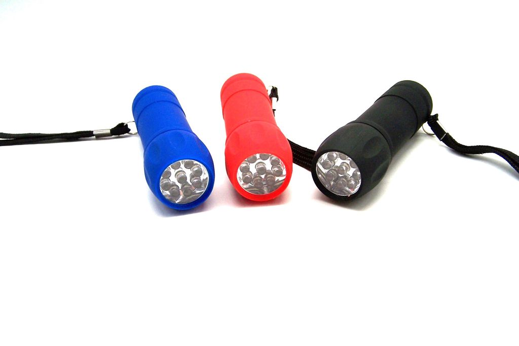 LED - Taschenlampe mit kleiner Schlaufe in verschiedenen Produktbild 