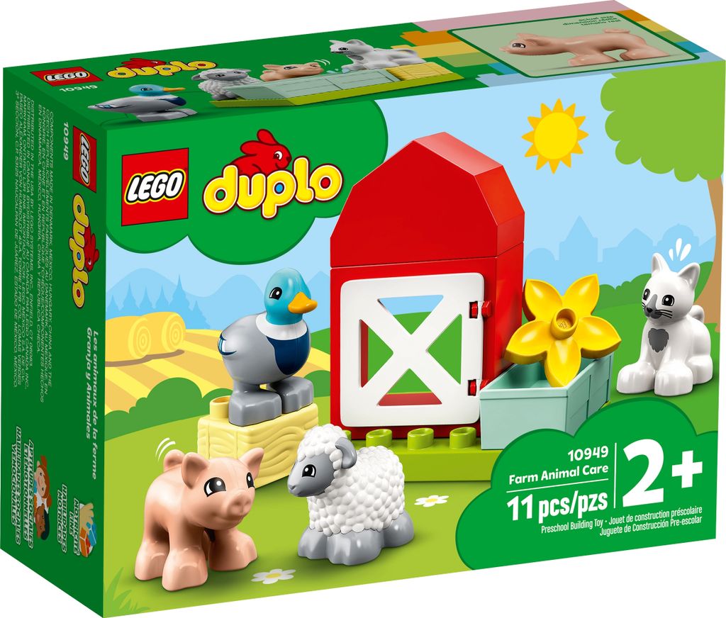 LEGO DUPLO Zwierzęta gospodarskie, Zestaw do budowania, 2 Zdjęcie produktu 
