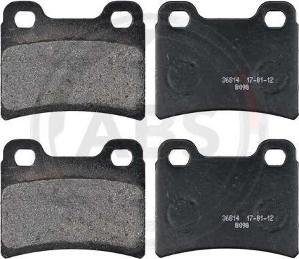 Plaquettes de frein A.B.S. anti-vibration pour Ford Escort et Orion