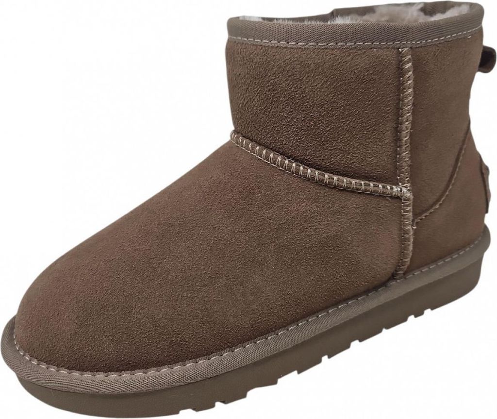 Queens Damenschuhe Gefüttert Winterstiefel Braun Freizeit, Schuhgröße:36 EU