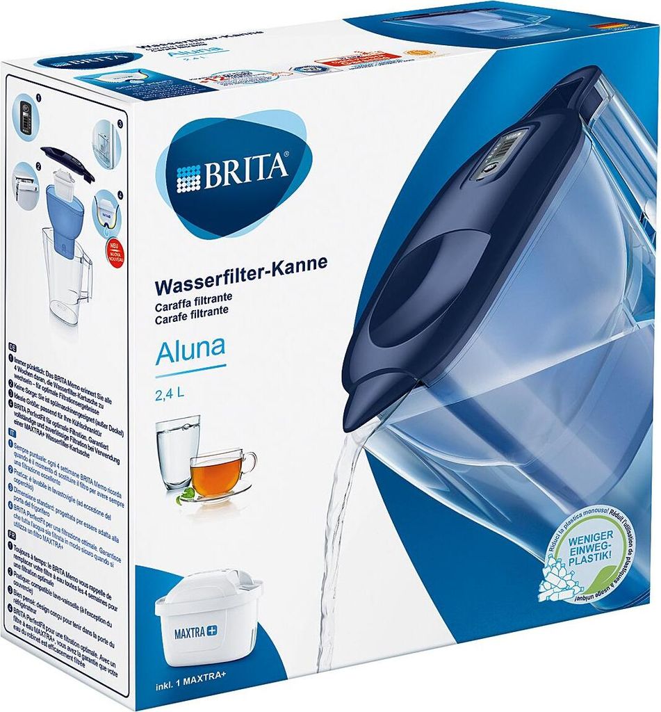 Filtr do wody Brita Aluna z 1 wkładem filtrującym Maxtra+ Zdjęcie produktu 4