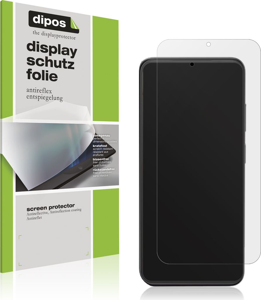 4x Schutzfolie für Doogee N55 Plus matt Displayschutzfolie Folie Display Schutz dipos