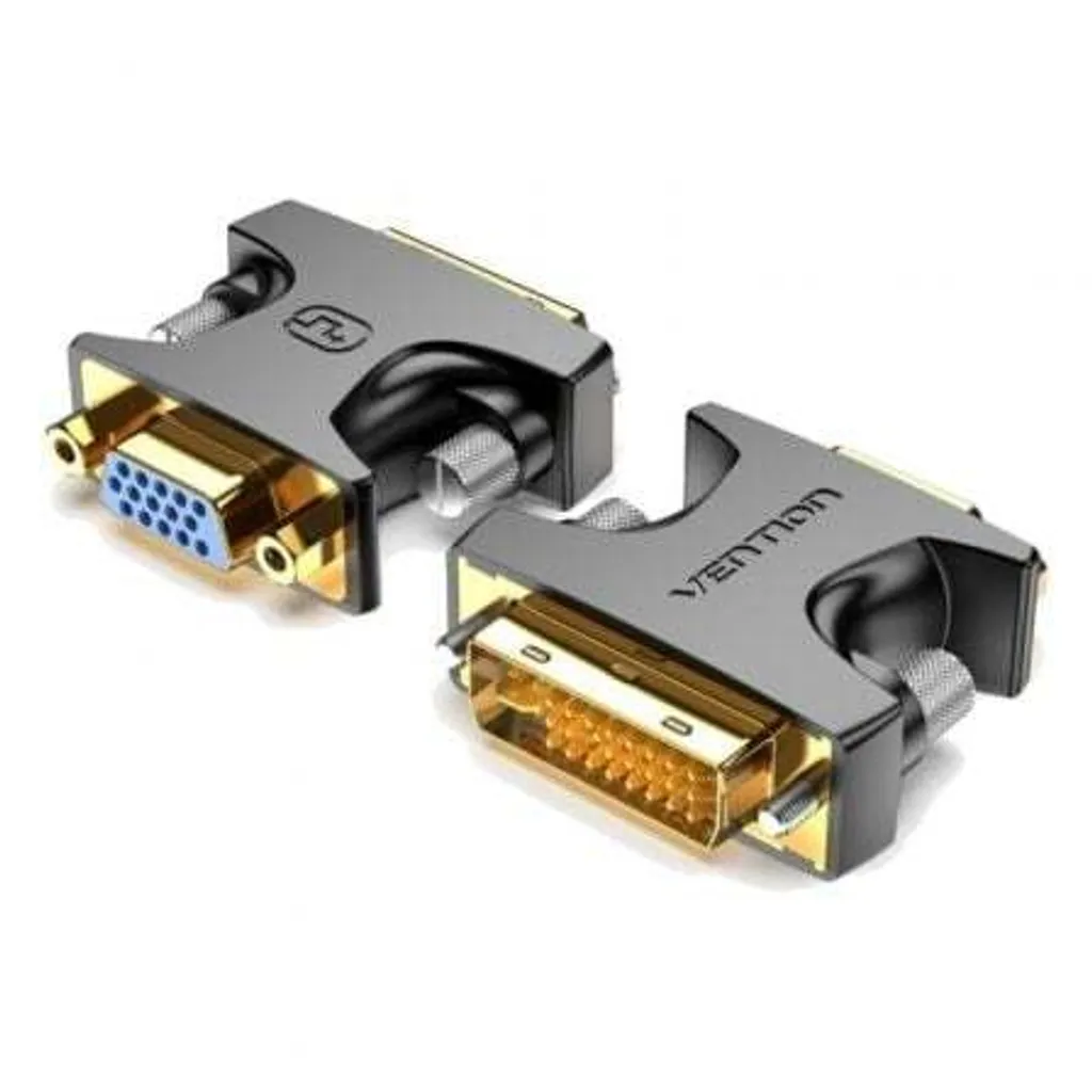 Adattatore Video DVI-I Maschio a VGA Femmina | Nero per Proiettore