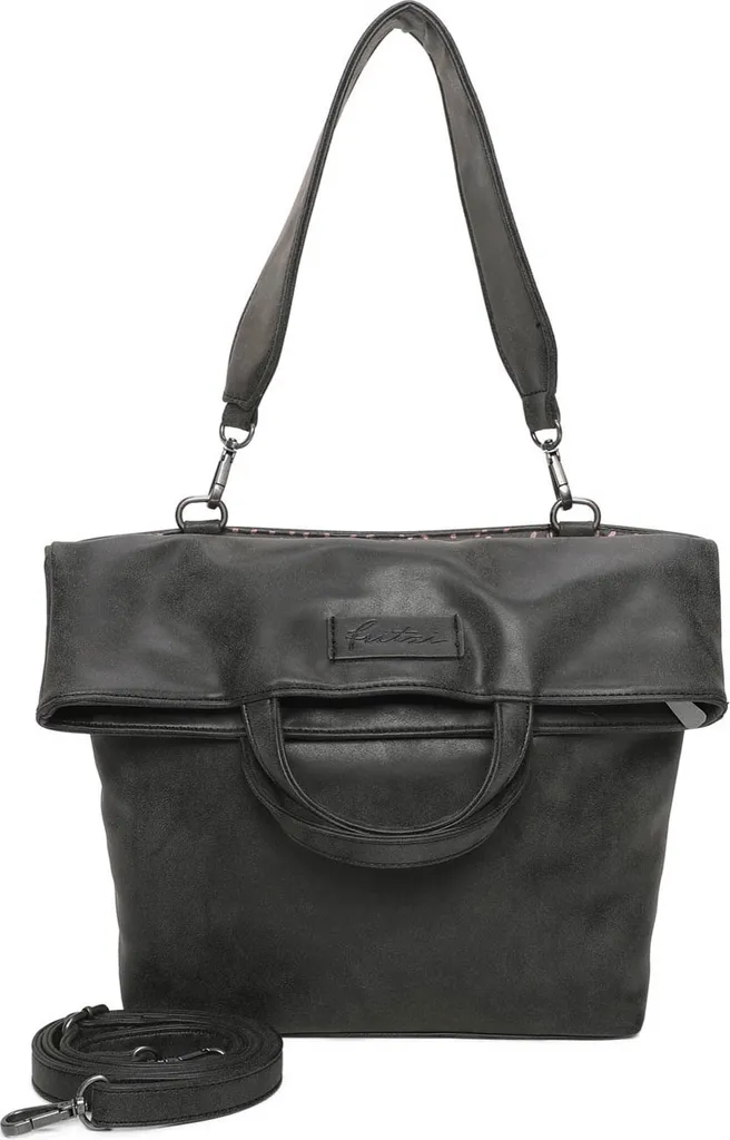 Fritzi aus Preußen borsa a tracolla borsa a tracolla Vintage Roja02 Hobo Bag Black Idol nero