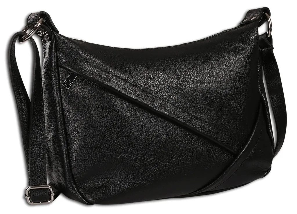 Sac à bandoulière Toscanto noir taille moyenne OTT191SS1 - 35x22x12 cm