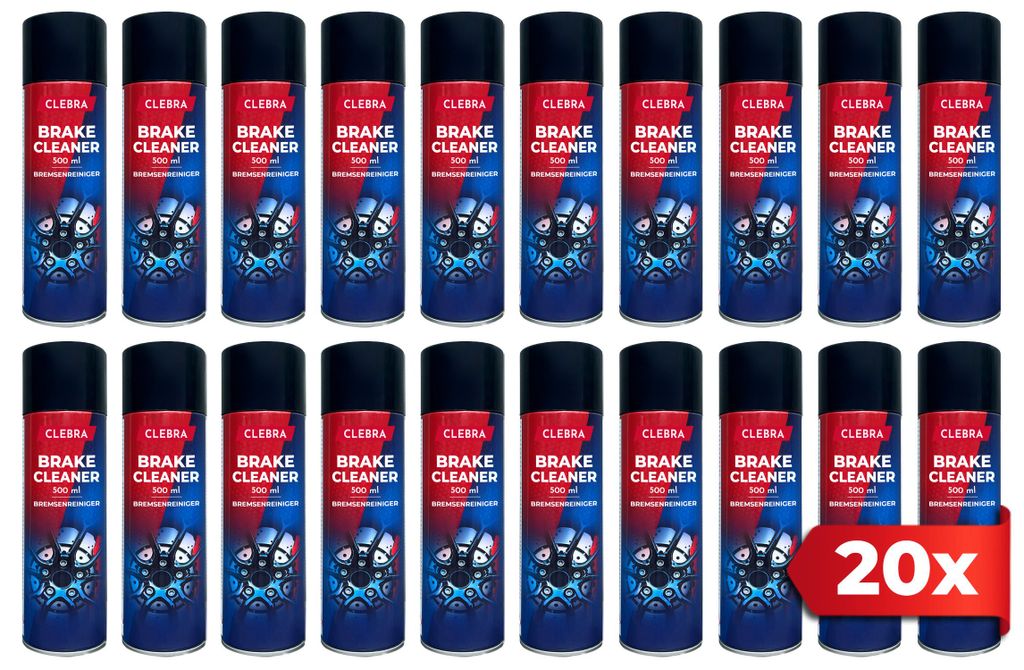 CLEBRA 500 ml Bremsenreiniger Rückstandsfrei Acetonfrei - Produktbild 