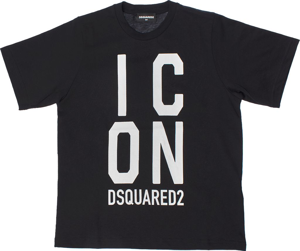Dsquared2 Jungen Slouch Fit Icon Kurzarm-T-Shirt Produktbild 