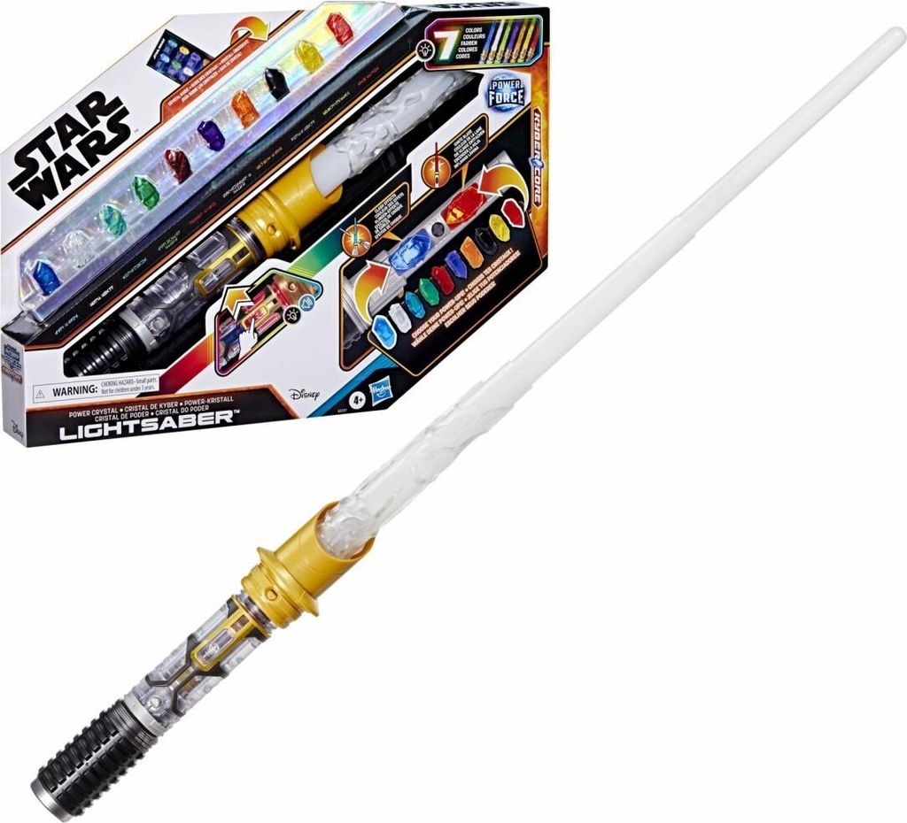 Hasbro SW Power-Kristall Lichtschwert Produktbild 