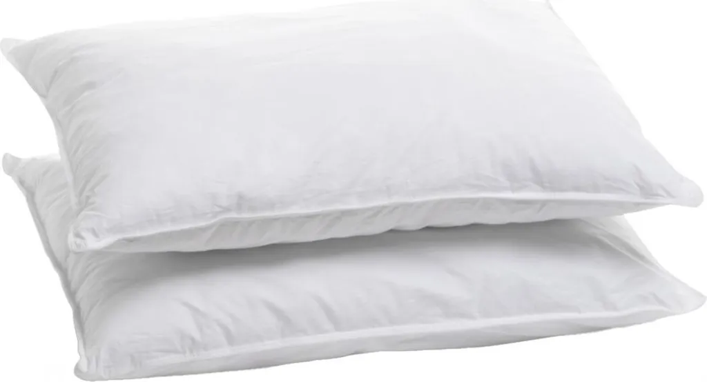 Oreiller 50x70 cm Moelleux Sensation Duvet - Lot de 2 Oreillers Gonflants