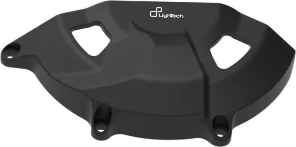 Protection moteur gauche LighTech noir : accessoire racing Yamaha R7