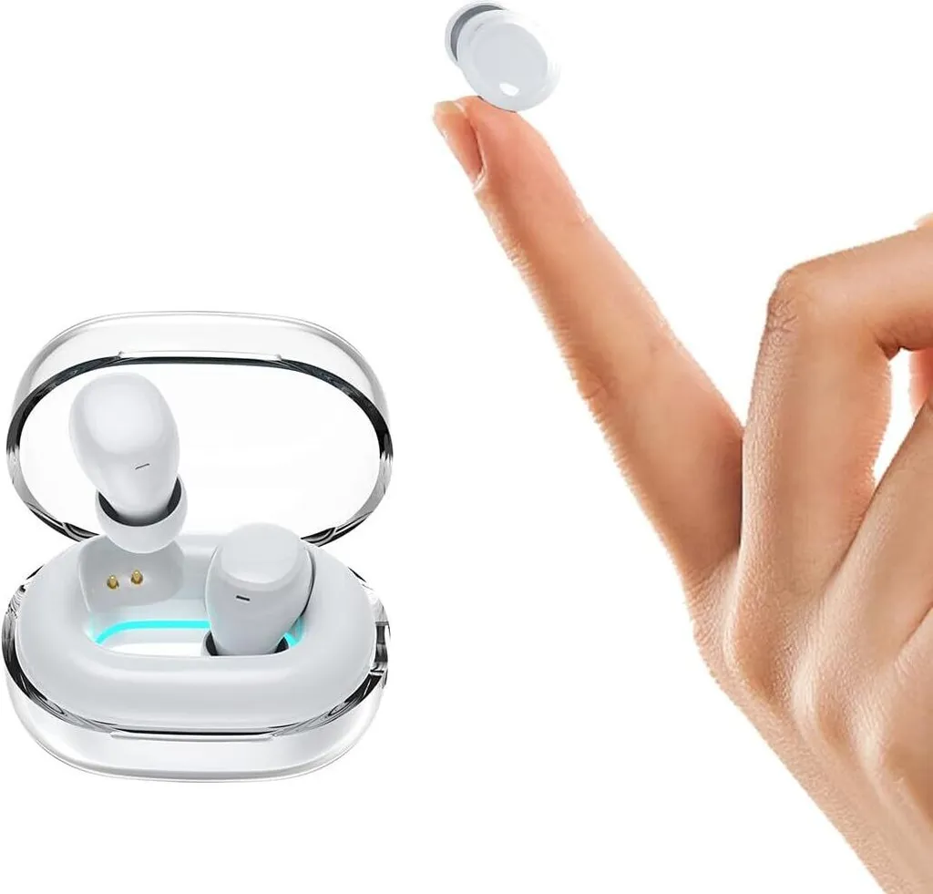 Tappi per Orecchie Wireless Invisibili: Auricolari Tiny Bluetooth per Lavoro