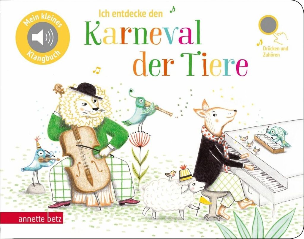 Ich entdecke den Karneval der Tiere (Pappbilderbuch mit Immagine del prodotto 