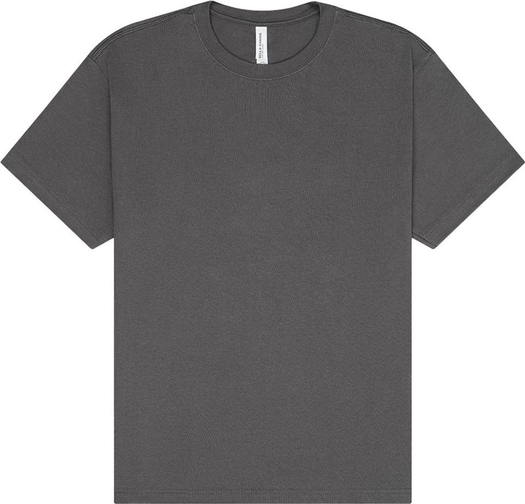 Bella + Canvas - T-Shirt für Herren/Damen Uni kurzärmlig RW10731 (L) (Asphaltgrau)