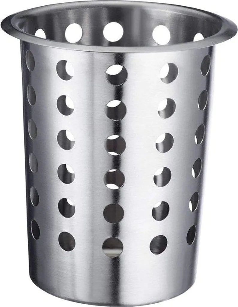 Pot à ustensiles design conique en inox pour organiser votre cuisine Idéal