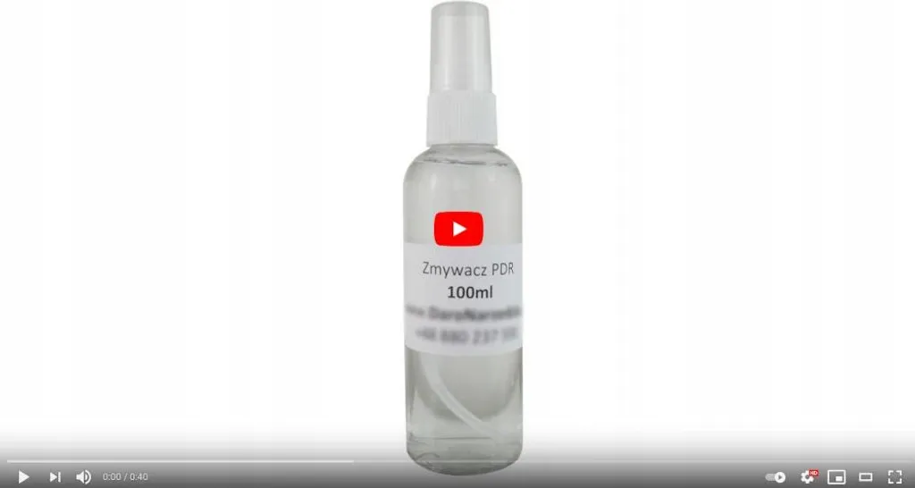 Comment enlever colle PDR sans rayer ? Utilisez le dissolvant 100 ml pro