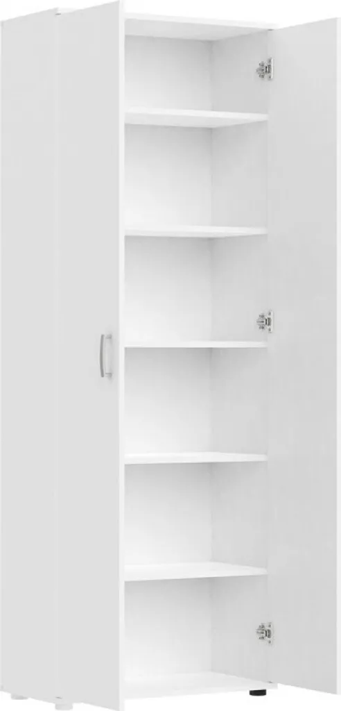 Armoire de chambre à coucher Terni pour optimiser le rangement blanc