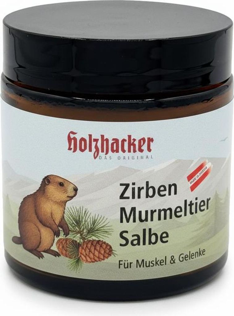 Holzhacker Zirben Murmeltier Salbe 100 ml Produktbild 