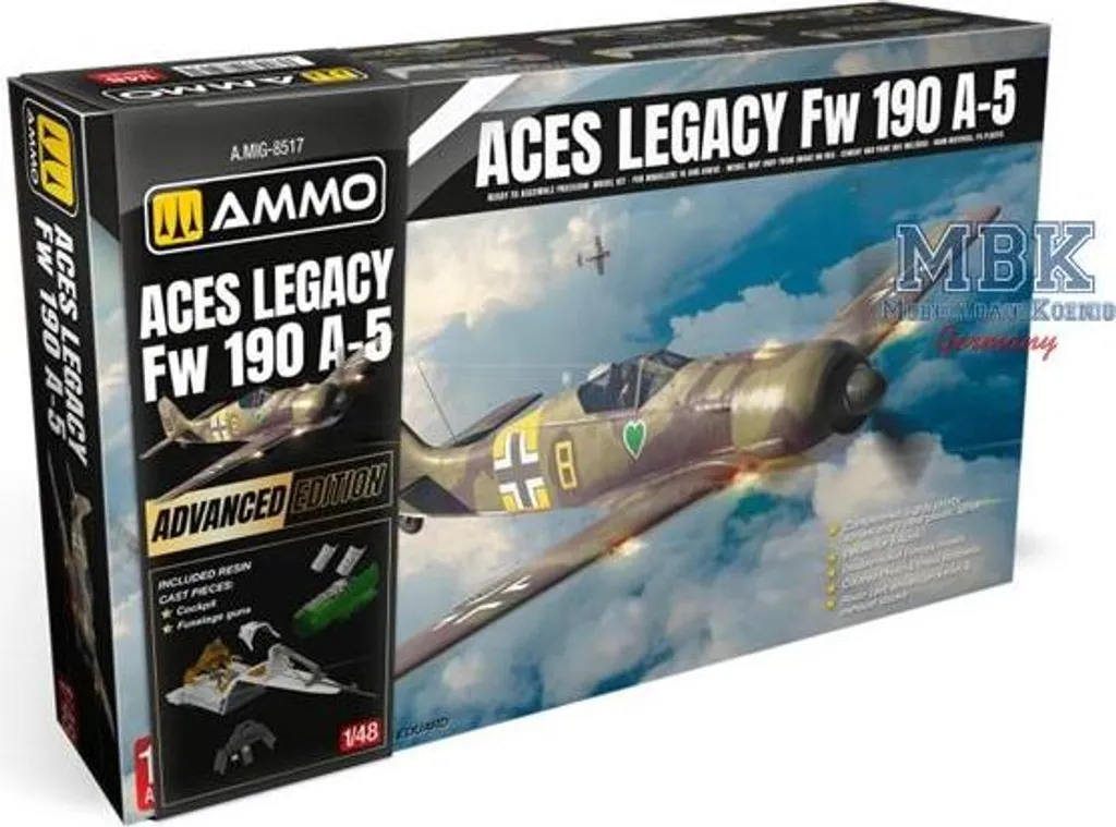 Ammo of MIG AMIG8517 Focke Wulf 190 A-5 Advance Edition Maquette 1/48