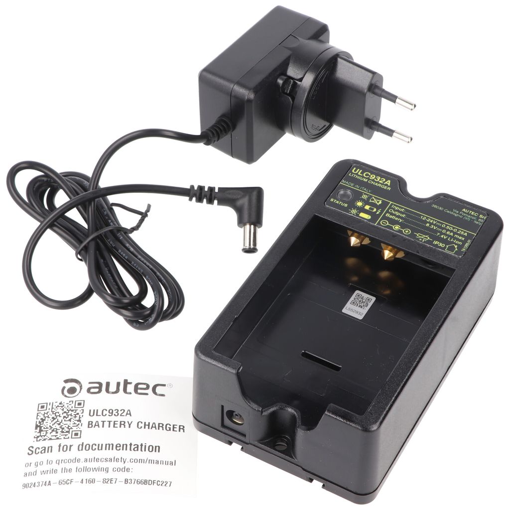 Caricabatterie originale Autec ULC932A adatto alla batteria Immagine del prodotto 