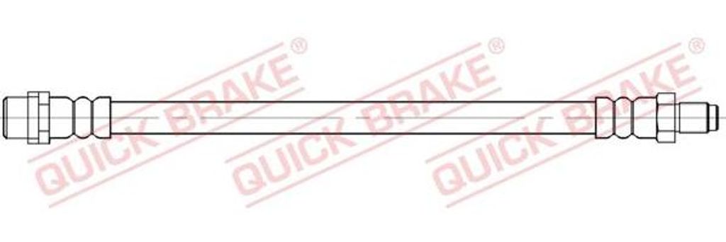 QUICK BRAKE 37.043 Bremsschlauch OE 9014280335 kompatibel mit Sprinter