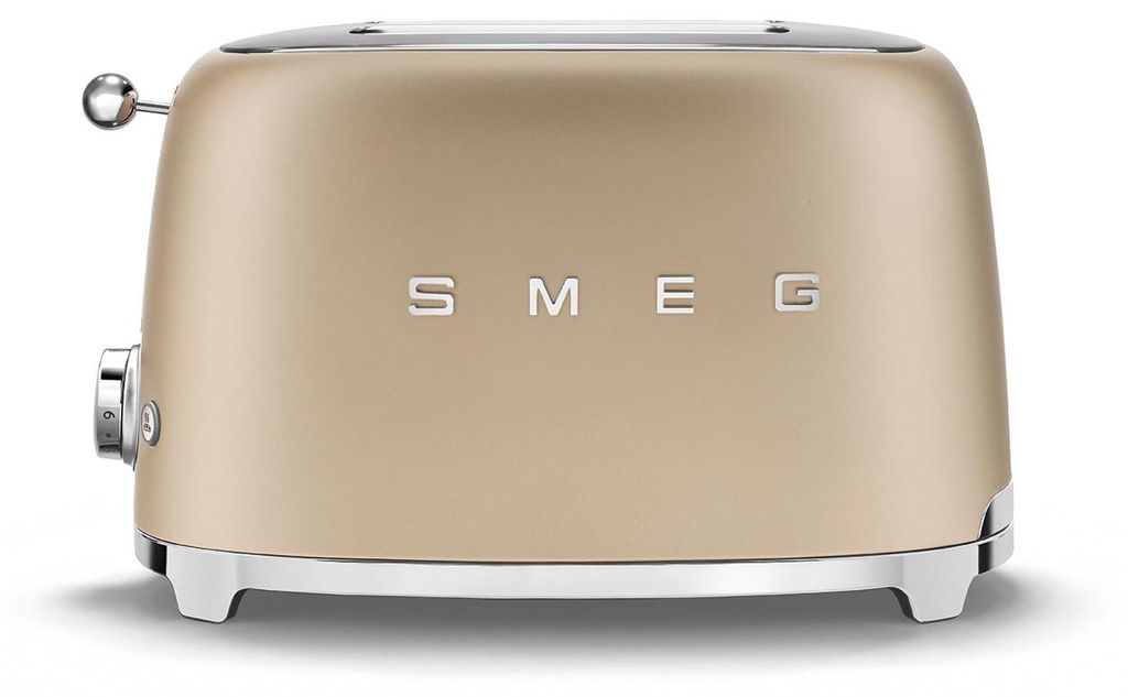 SMEG TSF01CHMEU Toastapparaat, champagnekleur Productafbeelding 