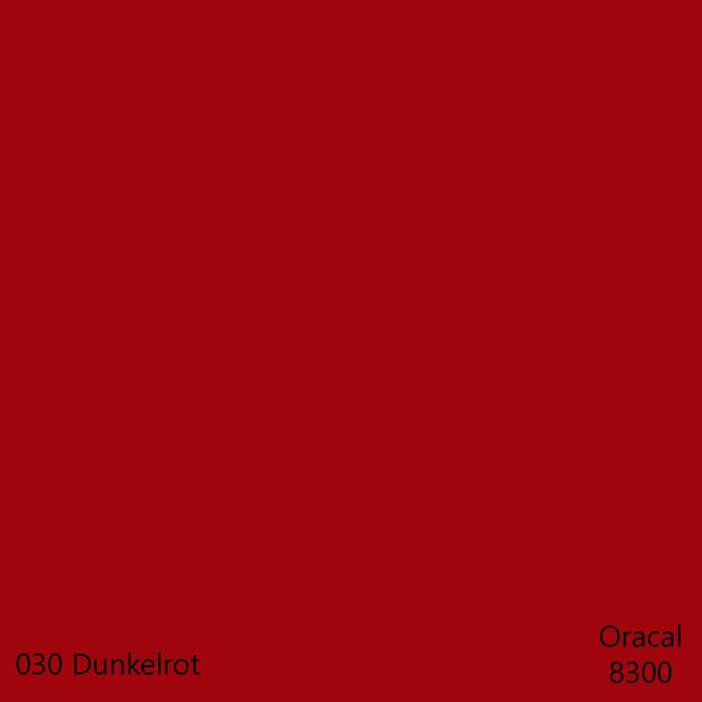 DIN A4 Oracal 8300 Transparent Cal – 32 Farben, Plotterfolie für Glas & Fenster, DIY Folie 10 Stk. 030Dunkelrot
